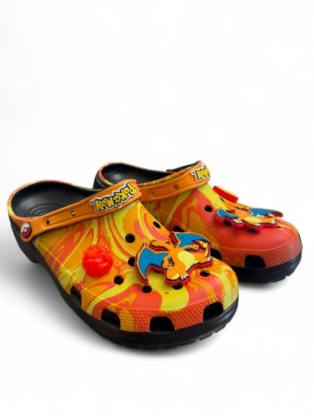 Pokémon x CROCS Charizard Classic Clogs Size US Men’s 9/ Women’s 10 (NWT)
